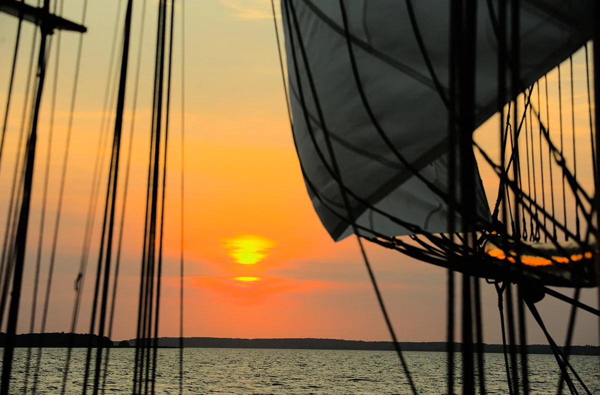 Segeln - Abendtour Achterwasser - 4