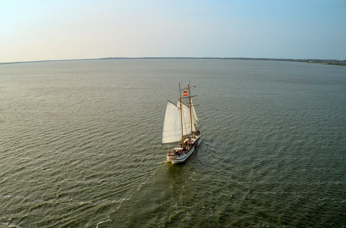 Segeln - Abendtour Achterwasser - 5