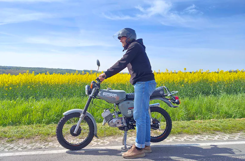 Simson Moped fahren Chemnitz (Fr-So)
