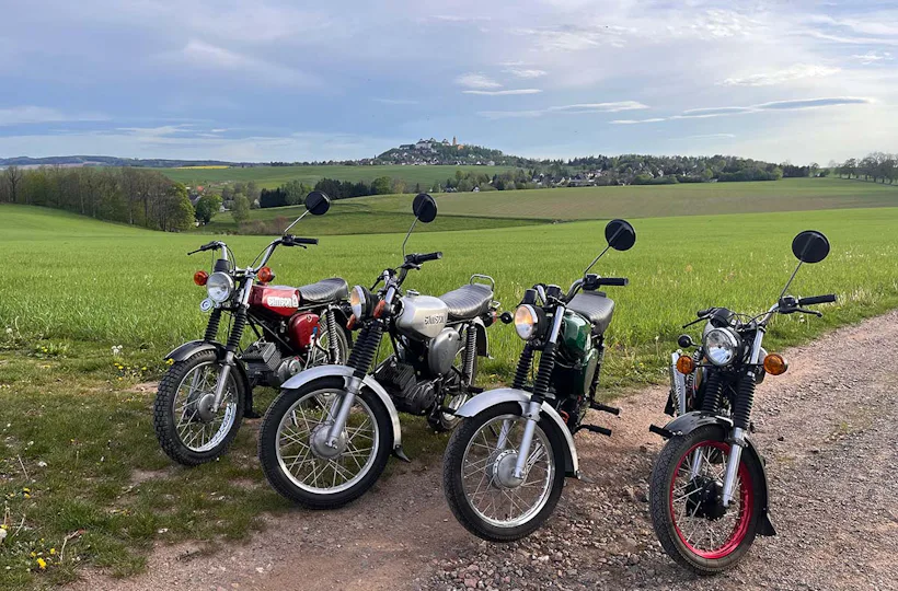 Simson Moped fahren Chemnitz (1 Tag)