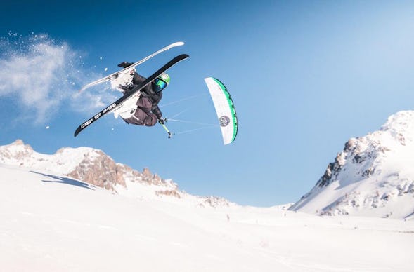 Snowkiting Kurs München