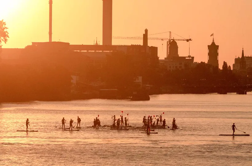 SUP Sunset Tour Berlin (ca. 2,5 Std.)