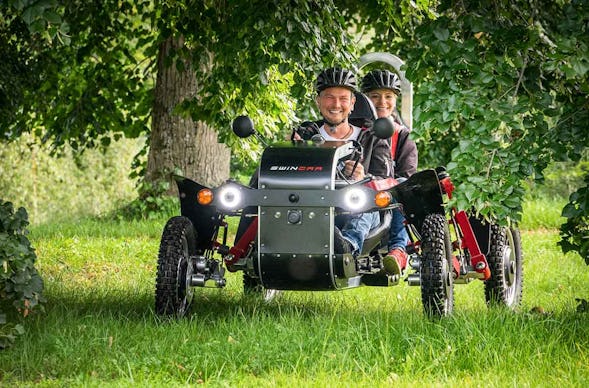 Swincar Tandem Tour für 2 Stiege (1 Std.)