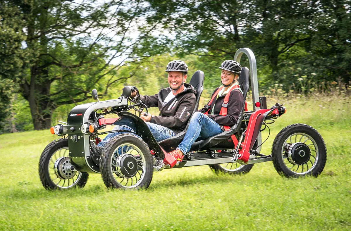 Swincar Tandem Tour für 2 Stiege (2 Std.) - 2
