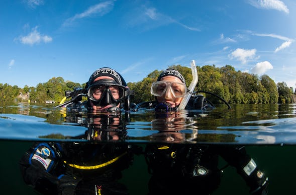 Tauchschnupperkurs im See Illerrieden