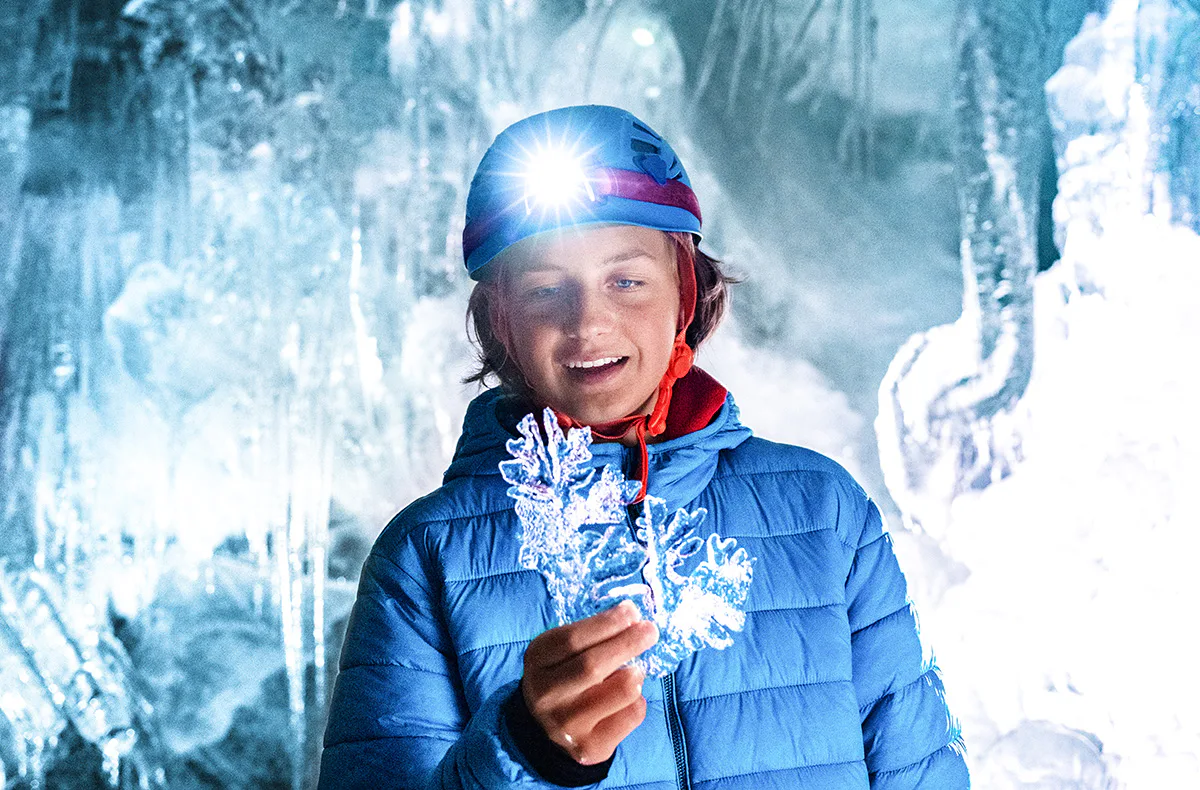 Tour durch den Natureispalast im Hintertuxer Gletscher - 4