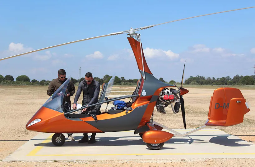 Tragschrauber selber fliegen Damme (60 Min.)
