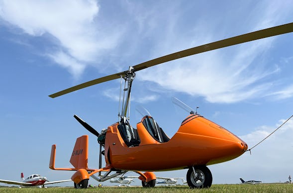 Tragschrauber Flug Rotenburg