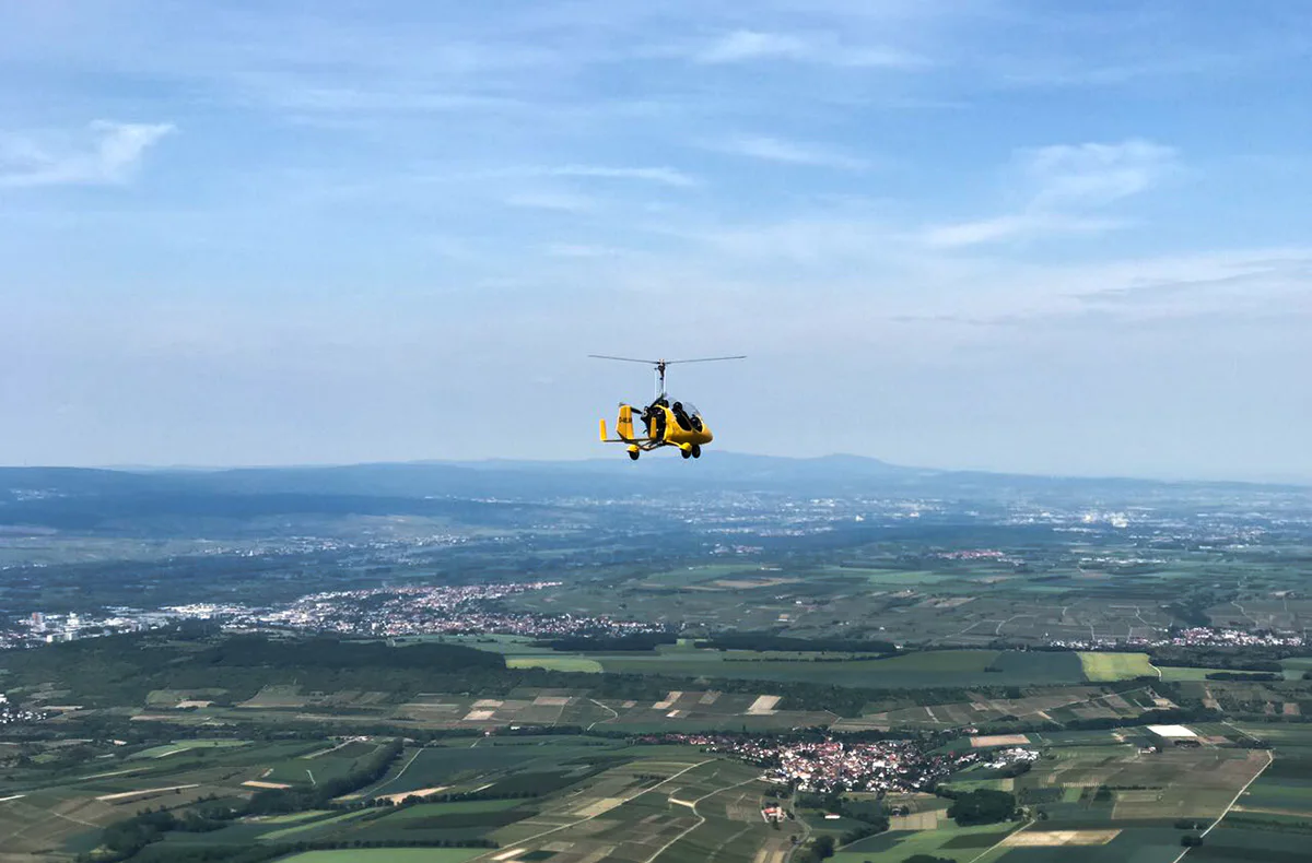 Tragschrauber-Rundflug Speyer (60 Min.) - 1