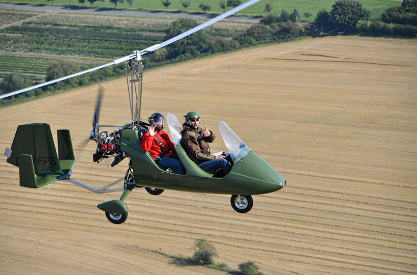 Tragschrauber Rundflug Büren (30 Min.)