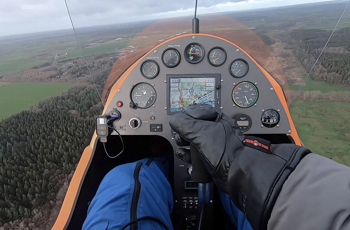 Tragschrauber Rundflug Hohenlockstedt - 7