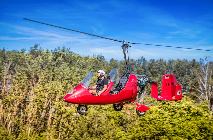 Tragschrauber selber fliegen Magdeburg (60 Min.)
