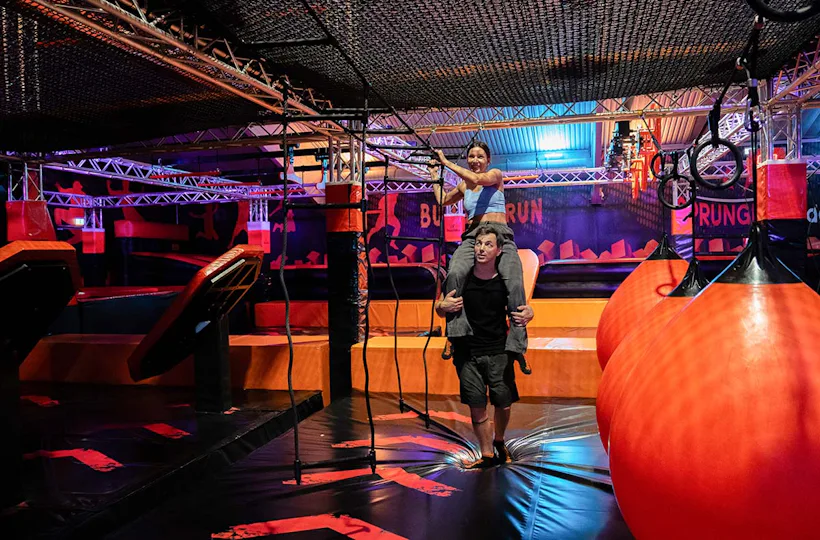 Trampolin Park für 2