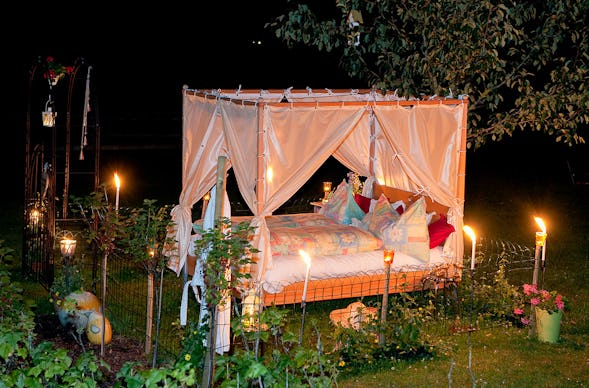 Übernachtung im Garten Himmelbett Dorfgastein für 2 (1 Nacht)