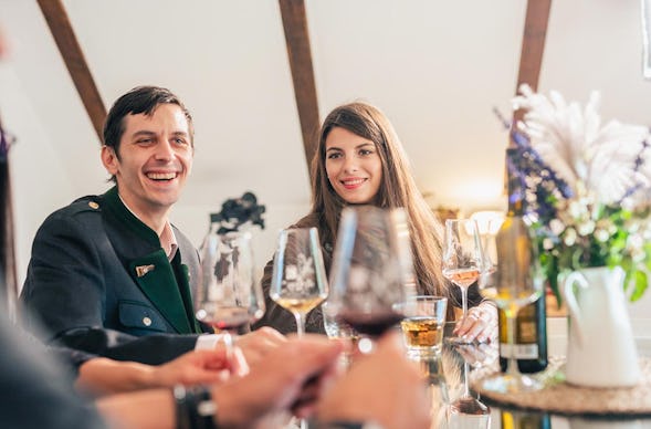 Übernachtung im Weinfass für 4 Deluxe Grub an der March