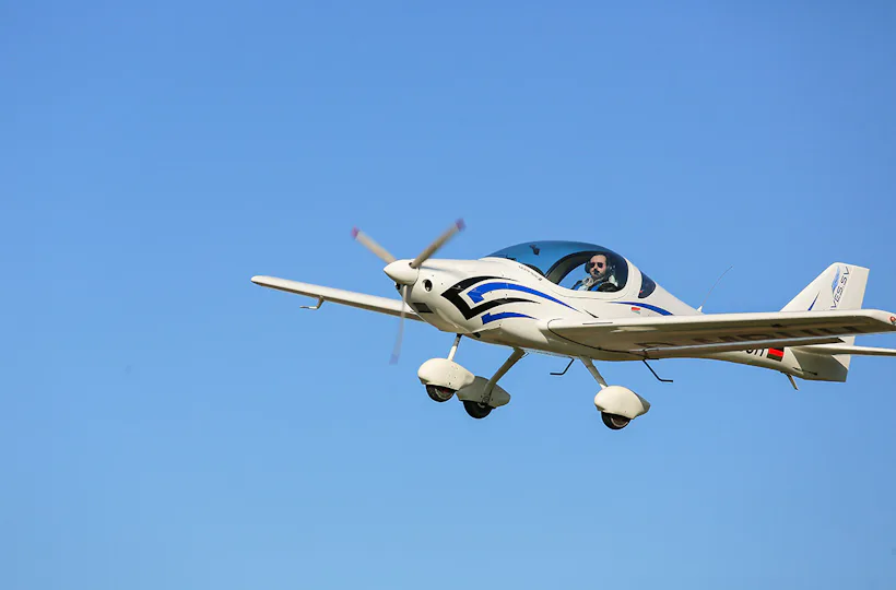 Ultraleichtflugzeug selber fliegen Waldeck (60 Min.)