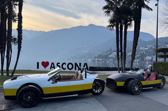 Vanderhall Roadster Fahrt ab Locarno (Valley Ride 5h)