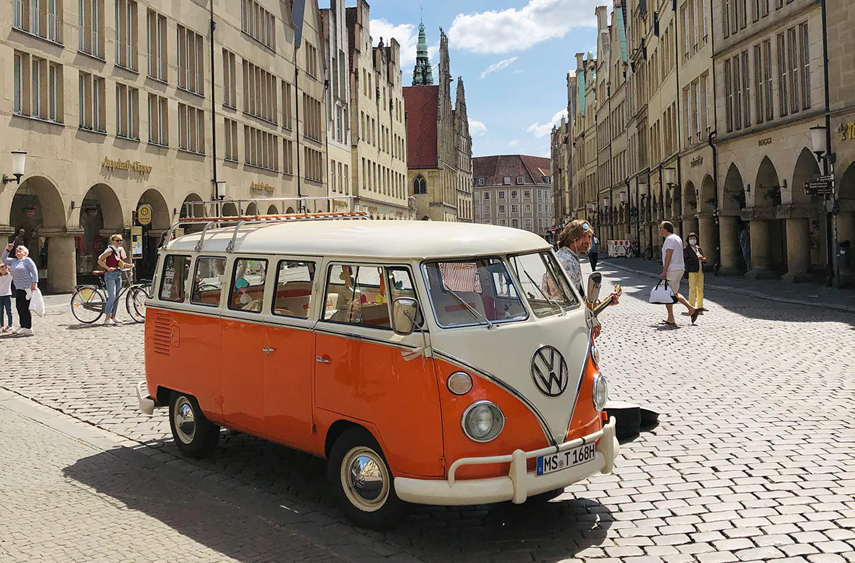 VW Bulli Stadtrundfahrt in Münster für 2 - 3