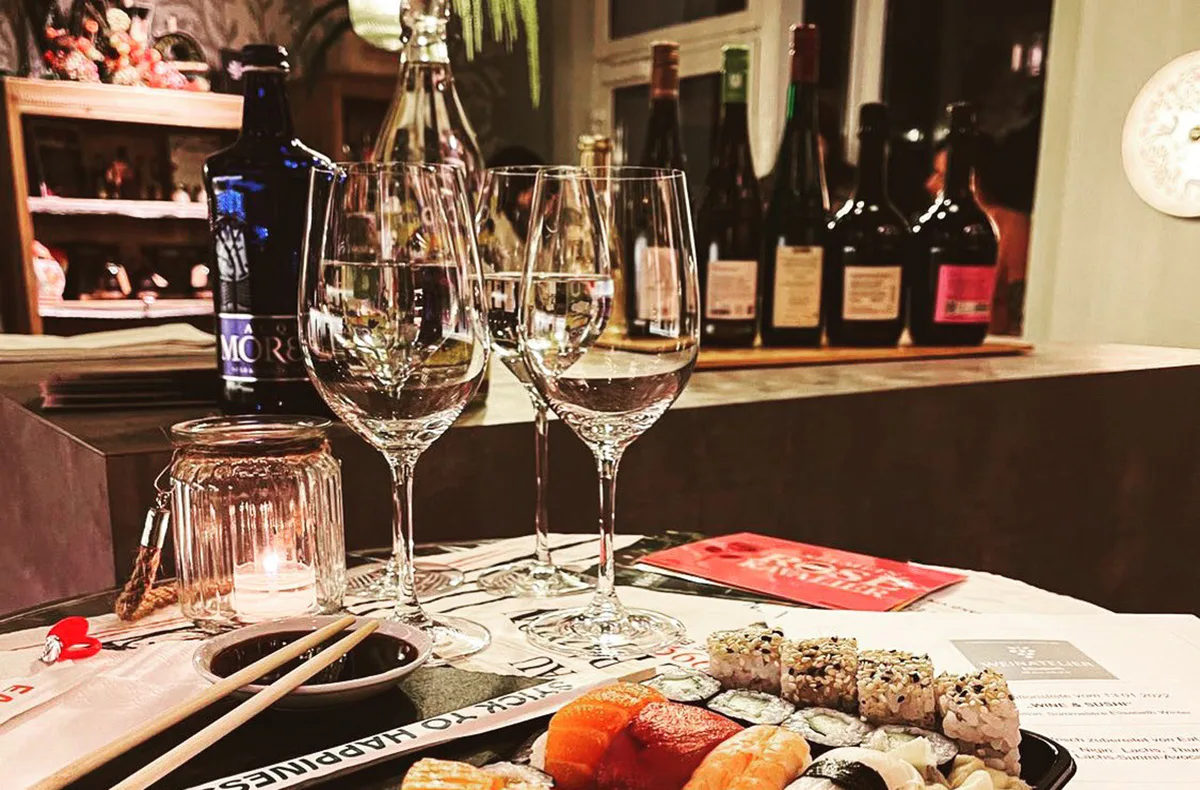 Wein & Sushi Abend München - 3