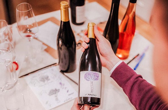 Weinetikett gestalten mit Wine Tasting