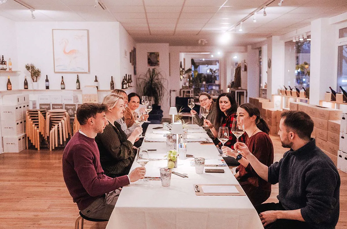 Weinetikett gestalten mit Wine Tasting Hamburg - 4