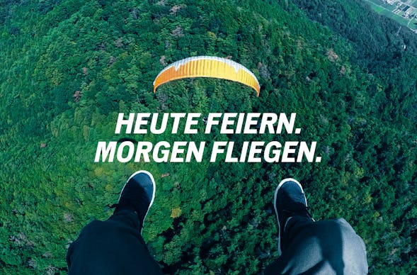 Flexibles Geschenk Geburtstag (Fallschirm)