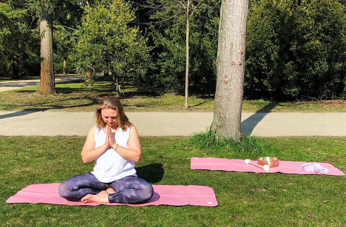 Yoga im Park Berlin